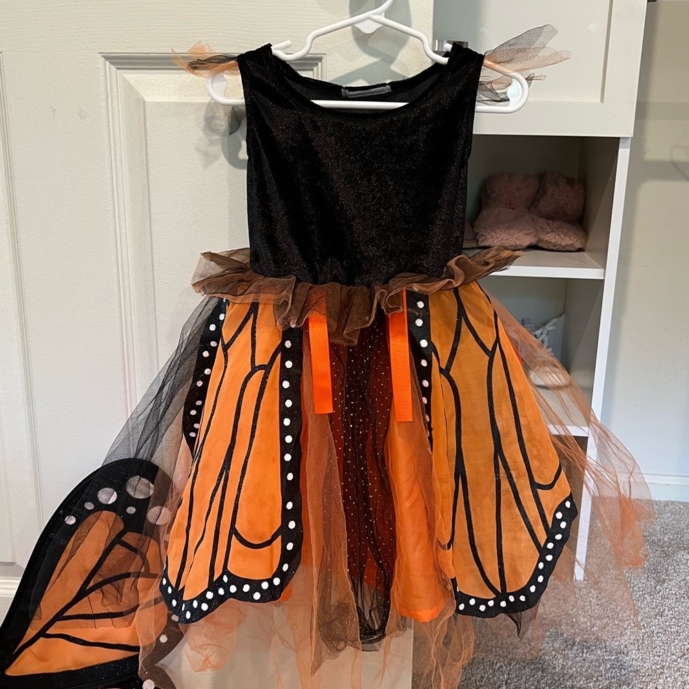 Pottery Barn Kids monarch butterfly costume